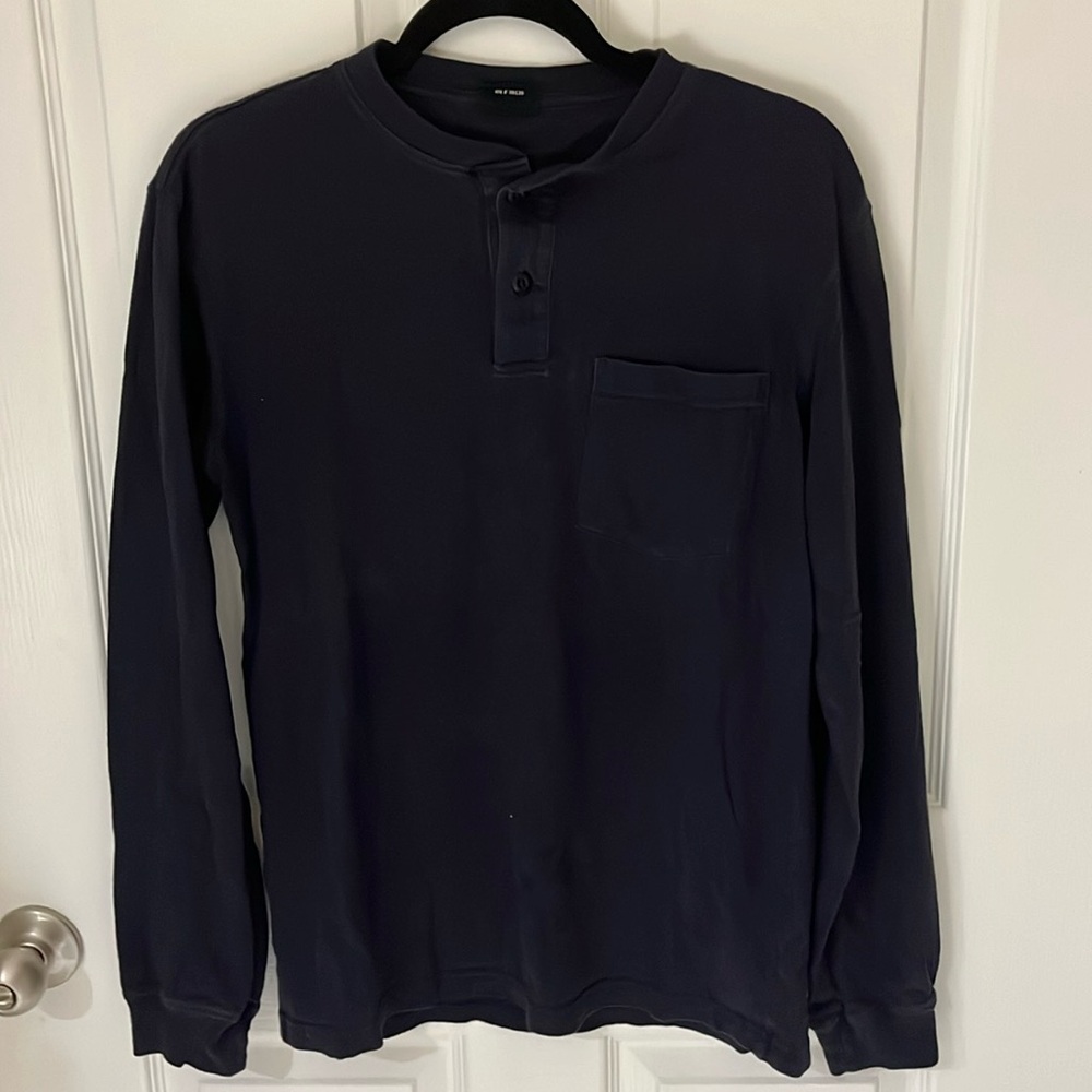 Navy Filson Long Sleeve
